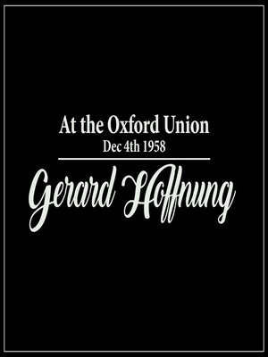 cover image of Gerard Hoffnung at the Oxford Union